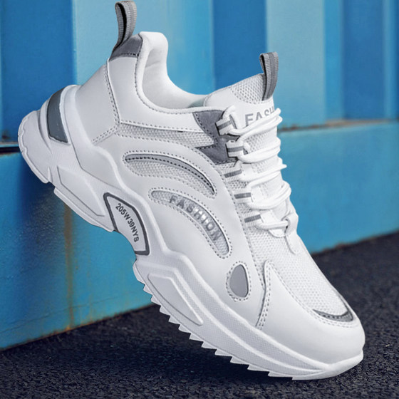 2026 Summer Men's Thick Sole Breathable Dad Shoes