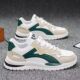 Men's shoes 2026 new sports shoes summer breathable running shoes teenagers ins versatile casual shoes low-cut sneakers
