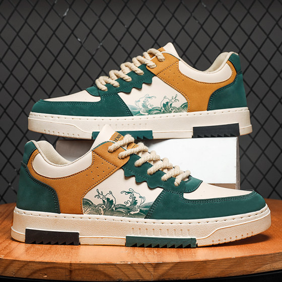 Summer men's shoes 2026 new sneakers men's trendy casual shoes Korean version versatile sports shoes students low-top trendy shoes
