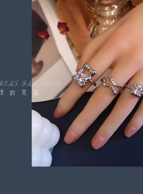 特色开口高级感戒指冷淡风指环戒