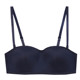 Women's gathered bra invisible bra without steel rings