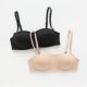 Strapless underwear for women invisible strapless bra for anti-exposure bra for bra without steel rings summer thin breasts gathered and anti-slip