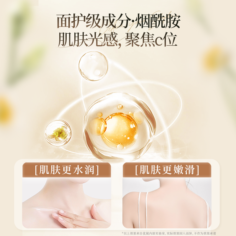 优妮马油烟酰胺沐浴露香氛留香男女沐浴乳液润肤全身旗舰店