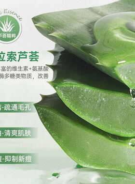 碧素堂芦荟植萃祛痘洁面露正品