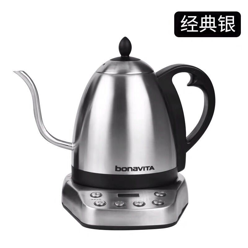 Bonavita智能数字温控手冲细长嘴咖啡壶电热水壶泡茶1.0LBrewista-图3