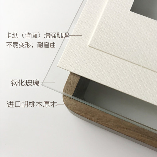 结婚证相框实木玻璃登记照摆件新婚领证订婚礼物纪念摆台高级创意 - 图1