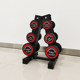 Heightened dumbbell rack double layer dumbbell storage rack