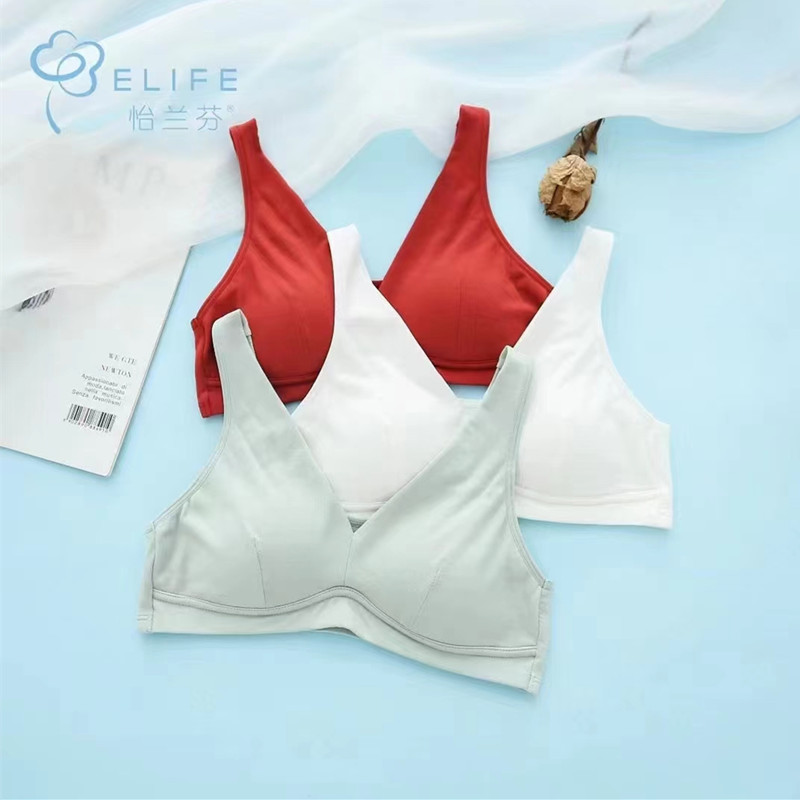 怡兰芬少女内衣背心式定型上托无钢圈高中大学宽肩带文胸薄款舒适 - 图2