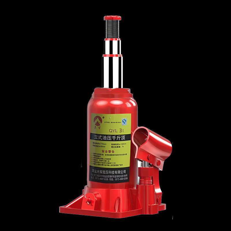 千斤顶立式双节三段加高 油压液压3吨5吨8T汽车换胎工具车载 - 图1