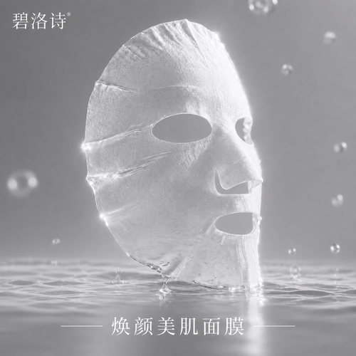 碧洛诗蓝膜 多效营亮提亮蚕丝焕颜美肌面膜敏肌适用官网正品 - 图3