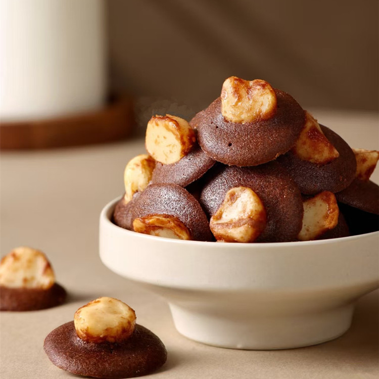 嘟宝家纯手工夏威夷果可可脆片巧克力坚果薄脆饼干网红零食饼干,淘宝优惠券,粉丝福利购,淘宝优惠卷