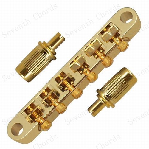 Lp琴桥 EPI电吉他前置拉弦板琴桥弦桥弦鞍 Tune-O-Matic 琴桥鞍 - 图2