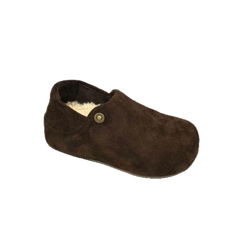 勃肯鞋女厚底两穿懒人鞋2026年冬季新款加绒内增高大头丑萌鞋子潮,淘宝优惠券,粉丝福利购,淘宝优惠卷