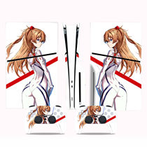 PS5 SLIM CD-ROM version sticker PS5 SLIM digital version adhesive film PS5 SLIM Beauty Girl Sticker customizable