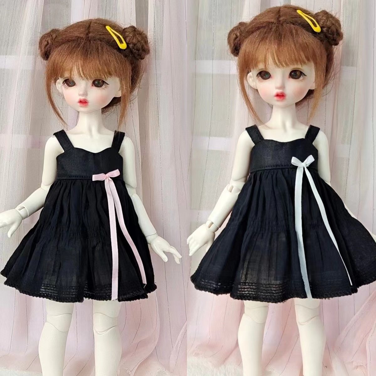 bjd6分娃衣吊带连衣裙30cm娃娃衣服公主换装配件可爱61/娃衣裙子,淘宝优惠券,粉丝福利购,淘宝优惠卷