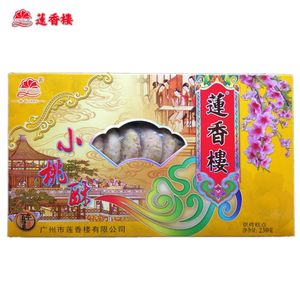 莲香楼纸盒小桃酥230g广州特产休闲零食传统老式点心手信酥饼