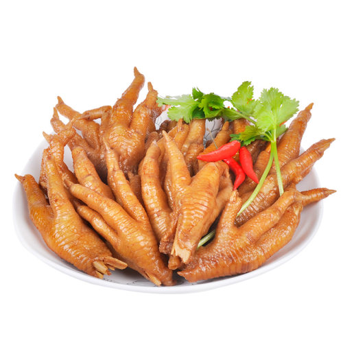 尚记盐焗鸡爪梅州盐局鸡爪客家鸡爪小吃零食香辣凤爪卤味真空鸡脚 - 图2