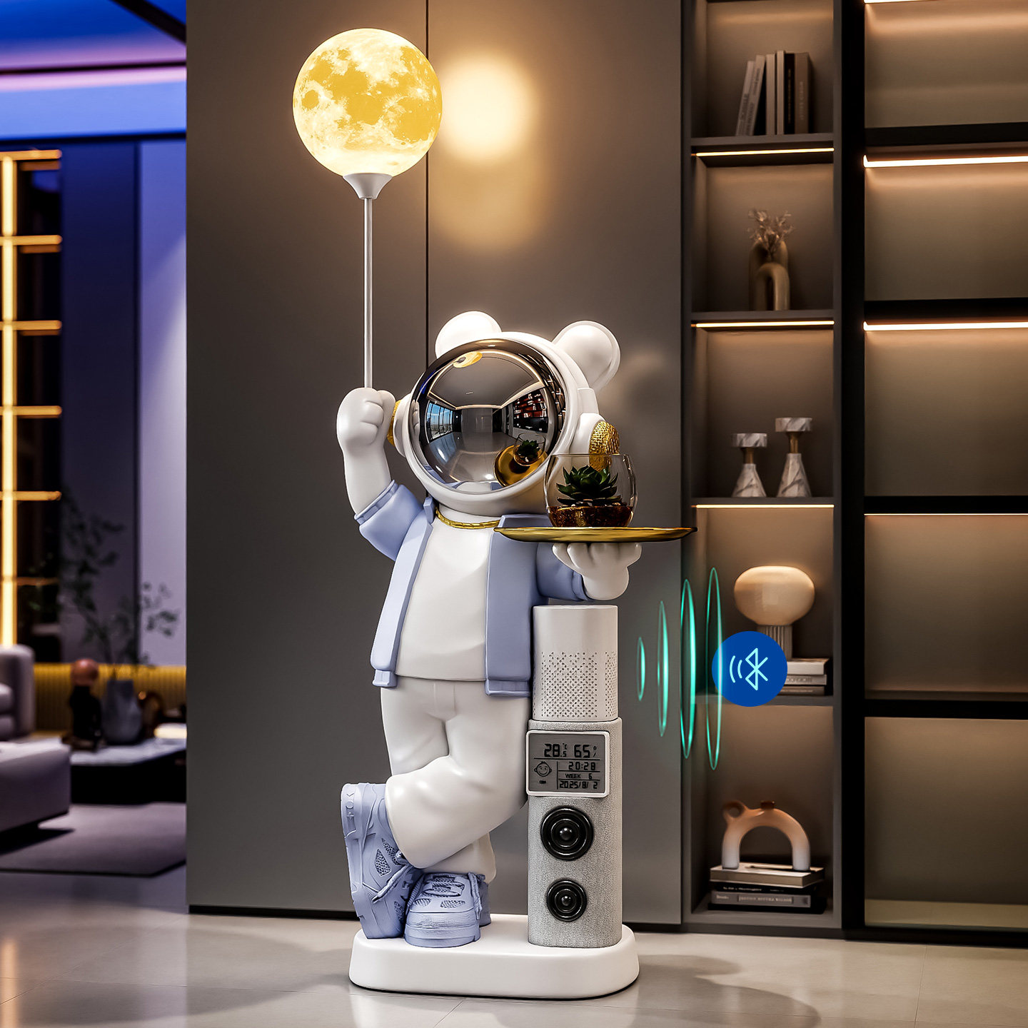 小爱同学宇航员太空人摆件音响高级感客厅电视柜大型落地卡通雕塑,淘宝优惠券,粉丝福利购,淘宝优惠卷