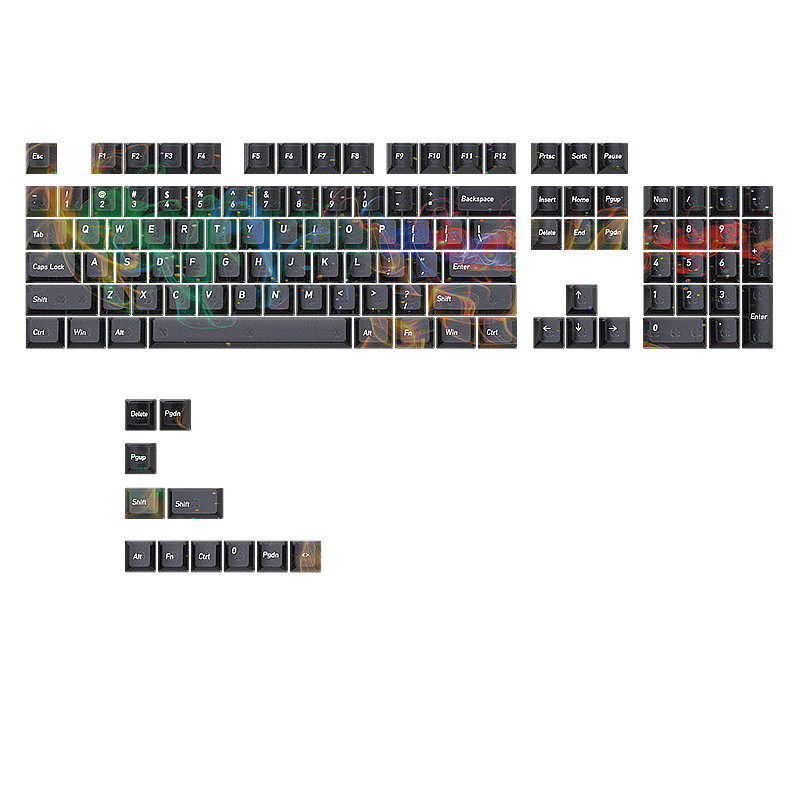 新纪元透明键帽透光原厂高度PC雾透键盘键帽wooting 迈从ace68,淘宝优惠券,粉丝福利购,淘宝优惠卷