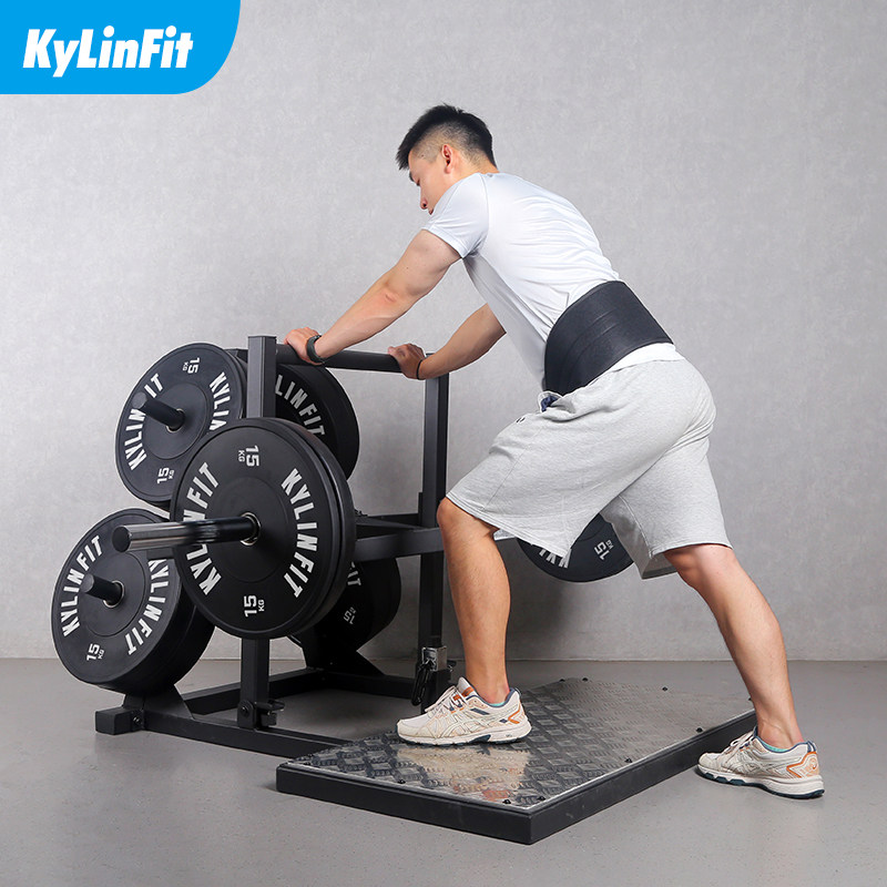 腰带健身商用综合器械多功能提拉机 骐骏运动力量训练器械(局部型)