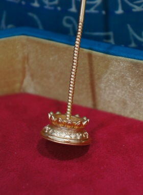 65mm典承古法镶嵌玛瑙天珠宝塔通用空托勒子镶嵌托dz23089