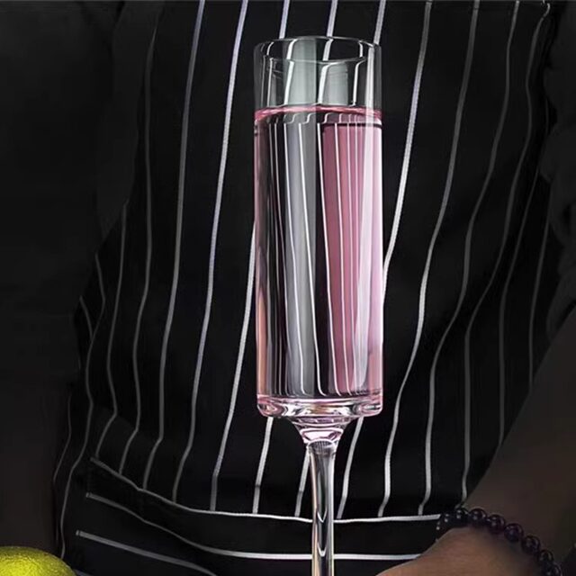 ໂປ່ງໃສ goblet ແກ້ວເຫຼົ້າແວງສີແດງ champagne ແກ້ວ acrylic