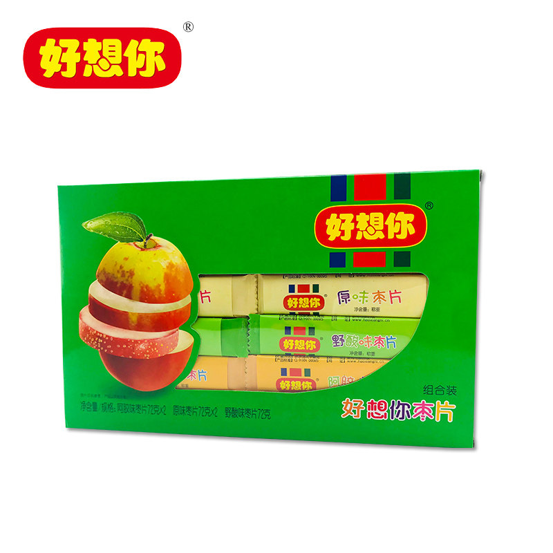 好想你360g混装100片3儿童红枣片 好想你禧枣堂枣类制品