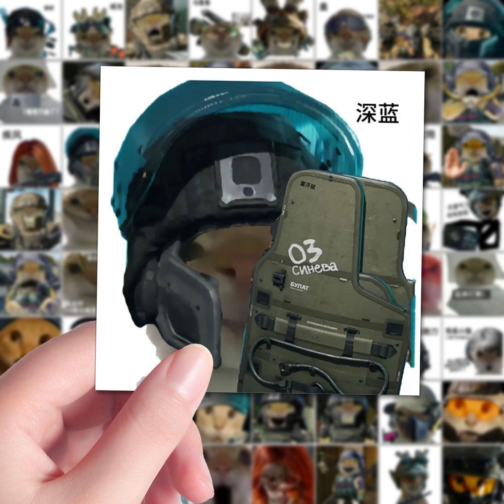 160张三角洲行动猛攻鼠鼠表情包贴纸搞笑沙雕趣味梗图diy手账桌面 - 图1