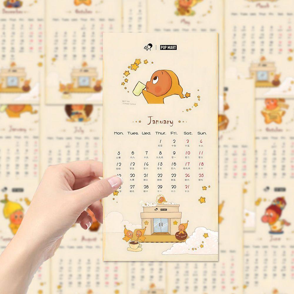 2026年我们都是星星人日历书签治愈卡通可爱简约创意日历书签小卡,淘宝优惠券,粉丝福利购,淘宝优惠卷