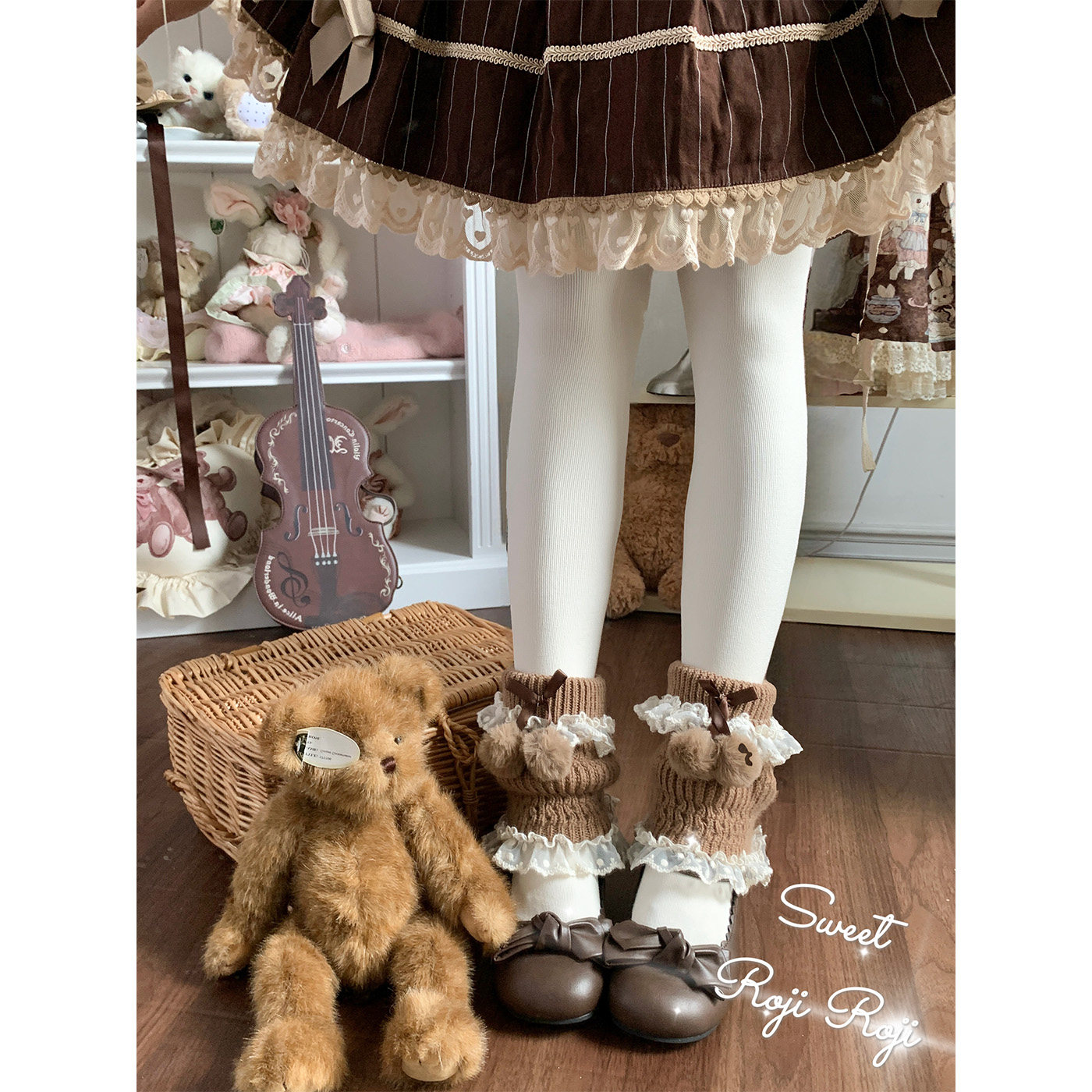 Lolita秋冬加绒加厚连裤袜女日系收腹提臀瘦腿显瘦纯棉保暖打底裤,淘宝优惠券,粉丝福利购,淘宝优惠卷