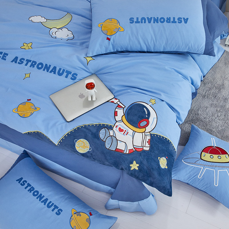 儿童床单四件套男孩纯棉卡通被套 罗丝曼床品套件/四件套/多件套