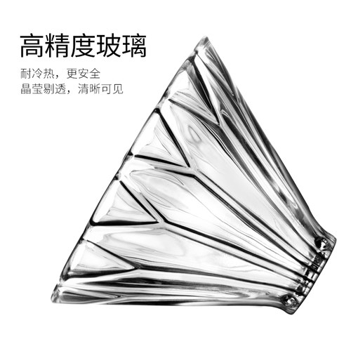 Hero菱镜玻璃滤杯精品咖啡手冲器具套装家用滴滤式户外美式过滤器 - 图2
