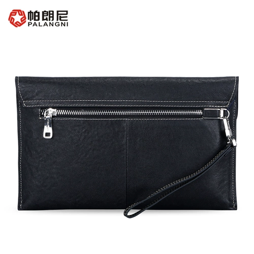 帕朗尼 Кожаная маленькая сумка клатч, из натуральной кожи, воловья кожа