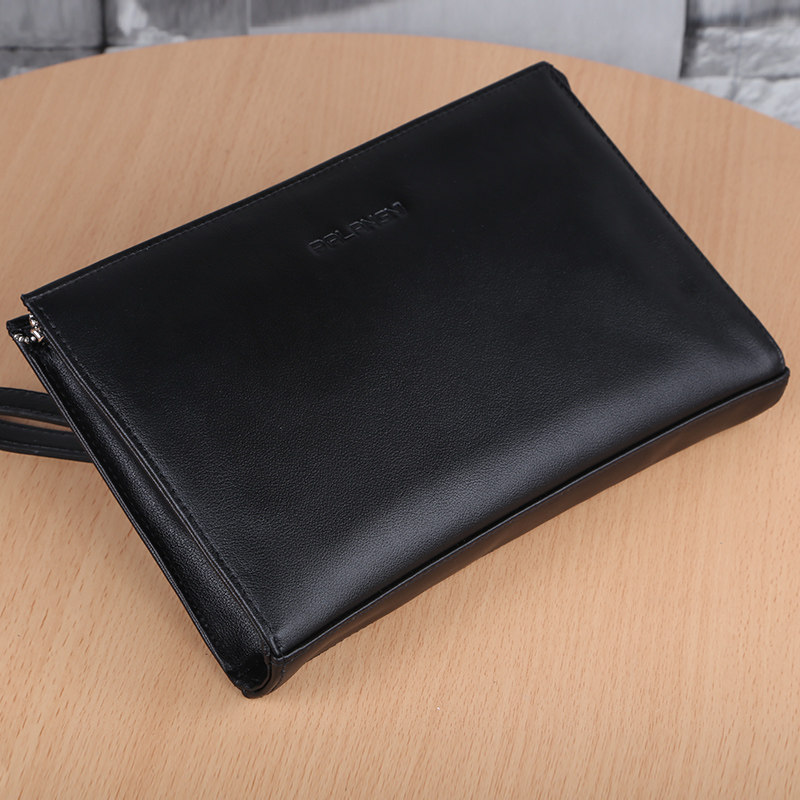 新款2022真皮手拿包男士潮牌手拎包 帕朗尼箱包男士包袋