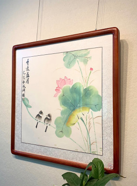 香远益清花鸟画半写意客厅餐厅