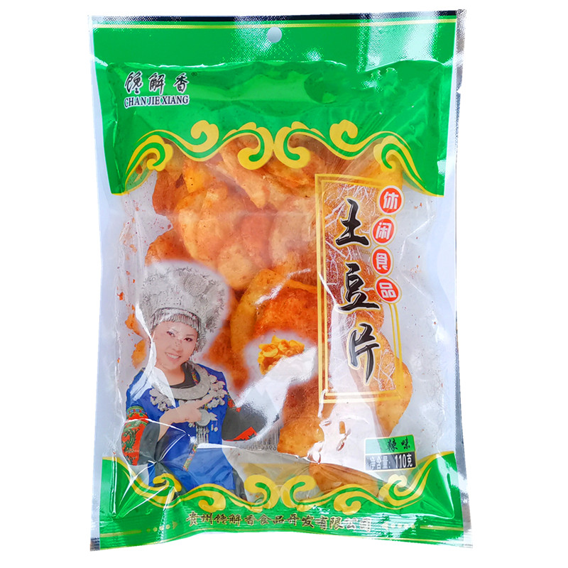 贵州特产开阳馋解香麻辣土豆丝土豆片薯片洋芋条麻辣丝网红零食