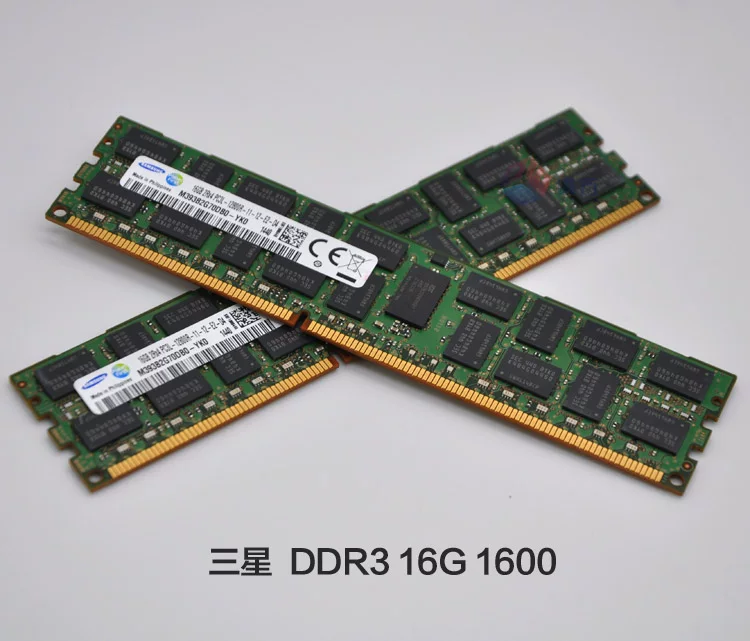 Samsung DDR3 16G 32G ECC REG 1066 1333 1600 1866 серверная память