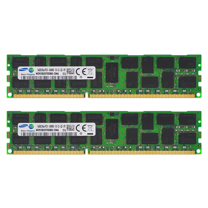 Samsung DDR3 16G 32G ECC REG 1066 1333 1600 1866 серверная память