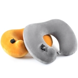 Портативная надувная подушка для шеи для путешествий, самолет для сна
