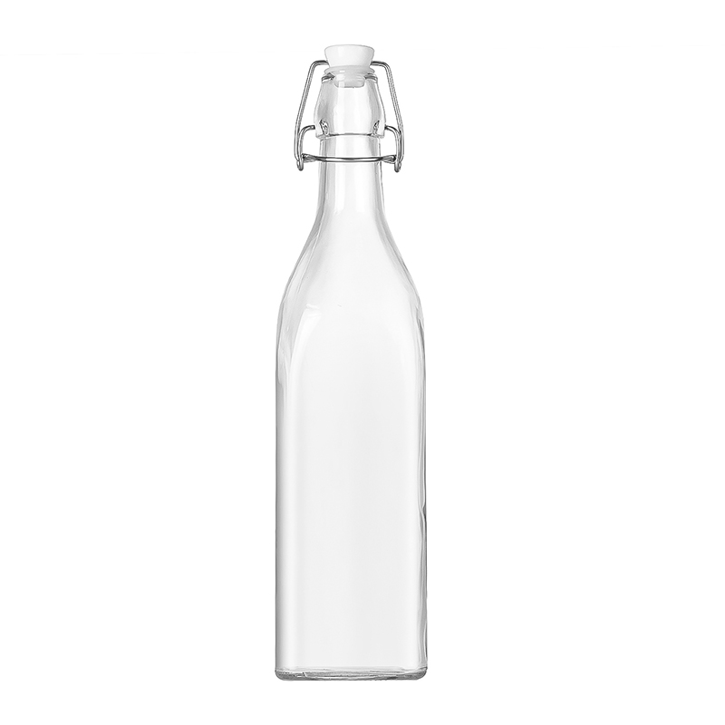 Bubble wine bottle, household enzyme bottle, glass bottle, commercial beverage