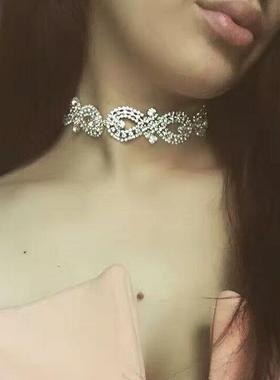 流苏夸张欧美饰品吊坠项链