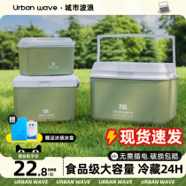 Urban Wave Outdoor Ice Cubes Incubator Stands For Commercial Refrigerated Boxes Camping Small Fridge On-board Ice Bucket cold Box