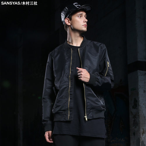 【特价清仓】×木村三社SANSYAS 飞行员宽松夹克 空军工装外套 - 图1
