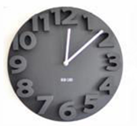 正品三维立体浮雕挂钟 ARTCLOCK 个性3D数字镂空客厅时钟/立体钟