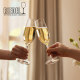 Austrian RIEDEL ນໍາເຂົ້າແກ້ວເຫຼົ້າແວງ crystal-free