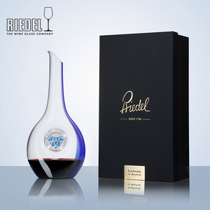 【限量珍藏】RIEDEL施华洛世奇手工奢华水晶醒酒器创意分酒器礼物