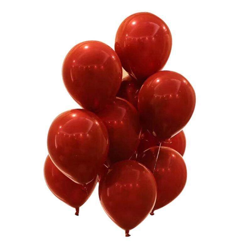 10寸双层心型石榴红气球桃心宝石红乳胶气球结婚房间布置装饰用品,淘宝优惠券,粉丝福利购,淘宝优惠卷