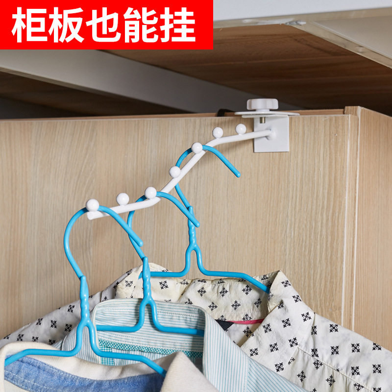 宿舍挂衣服神器床边挂钩衣钩上铺床头寝室阳台挂衣架大学室内晾晒