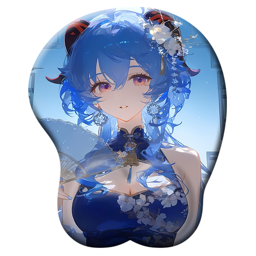 芙宁娜3D立体硅胶护腕鼠标垫二次元动漫游戏原神系列禁欲系护垫 - 图2
