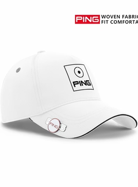 高尔夫球帽男女同款夏季户外运动帽子透气防晒送MARK golf cap